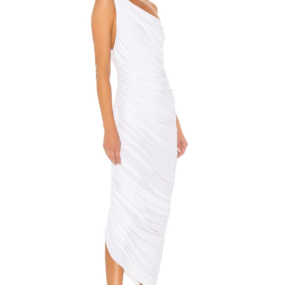 Norma Kamali X REVOLVE Diana Gown, Snow White, XS, worn once